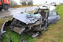 Tödlicher Unfall auf der B4 (Foto: S.Dietzel) Tödlicher Unfall auf der B4 (Foto: S.Dietzel)