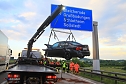 Unfall nach Verfolgungsjagd (Foto: S.Deitezl)