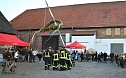 Maibaum in Kelbra gesetzt (Foto: Ulrich Reinboth)