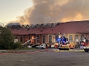 Feuer im Gelände der NDH Entsorgungsbetreibergesellschaft (Foto: S.Dietzel) Feuer im Gelände der NDH Entsorgungsbetreibergesellschaft (Foto: S.Dietzel)
