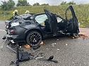 Unfall auf der A71 (Foto: S. Dietzel)