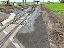 Bildergalerie der Grundhafte Instandsetzung Bahn&uuml;bergang am Gleisdreieck Siersleben (Foto:  Fotos: Thomas Fischer (MBB))