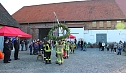 Aufstellung des Maibaums in Kelbra (Foto: Ulrich Reinboth)