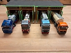 LKW mit Tankaufliegern