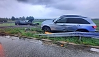 Unfall auf der A71 (Foto: Feuerwehr Artern)