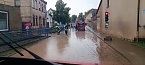 Sch&auml;den der Unwetter gestern und heute Morgen (Foto: Feuerwehr)
