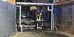 PKW brannte (Foto: Feuerwehr )