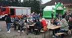 Osterfeuer in Kelbra (Foto: Ulrich Reinboth)