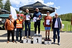 Stolze Sieger der 44. Harzquerung auf dem Treppchen (Foto: J.Piper)