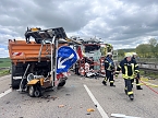 Unfall mit Todesfolge auf der Autobahn (Foto: S.Dietzel)