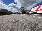 Unfall mit Todesfolge auf der Autobahn (Foto: S.Dietzel)