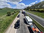 Unfall mit Todesfolge auf der Autobahn (Foto: S.Dietzel)