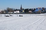 Annarode, eingebettet in eine Schneelandschaft. Die Aufnahme entstand heute Mittag kurz nach 12. (Foto: Jochen Miche)