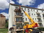 Balkonr&uuml;ckbau in der Kollwitz-Stra&szlig;e in Bleicherode (Foto: WBG)