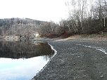 Wenig Wasser in der Talsperre (Foto: Peter Blei)
