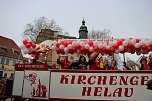 Rosenmontag auf dem Markt Sondershausen (Foto: Karl-Heinz Herrmann)