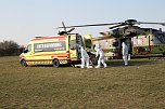 Corona-Patienten eingeflogen (Foto: S. Dietzel)