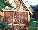 Insektenhotels als Projekt (Foto: Siegfried Joseph)