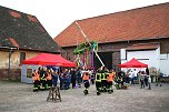 Maibaum gesetzt (Foto: U. Reinboth ) Maibaum gesetzt (Foto: U. Reinboth )