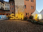 Peter unterwegs auf der Schlossweihnacht in Sondershausen (Foto: Peter Blei)
