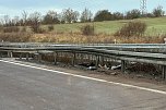 Autobahnunfall heute Vormittag (Foto: Feuerwehr Heringen/Silvio Dietzel) Autobahnunfall heute Vormittag (Foto: Feuerwehr Heringen/Silvio Dietzel)