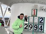 Weltrekord auf dem Harzer Hexenbesen: David Storl st&ouml;&szlig;t 43 Meter tief und 29,94 Meter weit (Foto: oas)