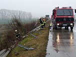 Unfall auf der A 38 (Foto: nnz)