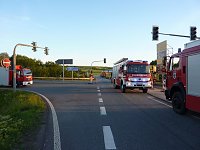 Umgekippter Lkw blockierte B4 Bild: Umgekippter Lkw blockierte B4