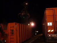 Umgekippter Lkw blockierte B4 Bild: Umgekippter Lkw blockierte B4