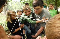 Bild: Wildniscamp im Harz