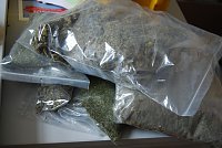 Bild: Beschlagnahmte Drogen
