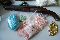 Bild: Beschlagnahmte Drogen