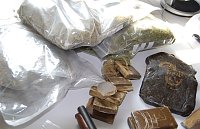 Bild: Beschlagnahmte Drogen