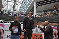 Siegerehrung in der Galerie Bild: Siegerehrung in der Galerie