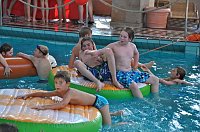 Bild: Knax Party im Badehaus