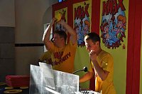 Bild: Knax Party im Badehaus