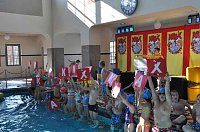 Bild: Knax Party im Badehaus