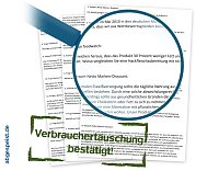 Bild: Der Verbraucher wird get&auml;uscht, behauptet foodwatch