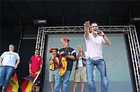 Bild: Petersberg im Fussballfieber