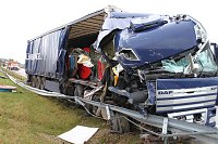 Bild: Schwere Unfall auf der A 38