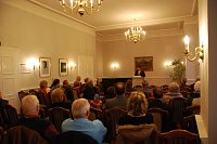 Bild: Zum zweiten Mal hatte die Stadt Hettstedt anl&auml;sslich des Reformationstages zu einer Veranstaltung nach Hettstedt-Burg&ouml;rner eingeladen. Im Museum referierte Pfarrer Dr. Matthias Paul.