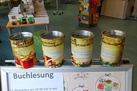 Bild: Zu diesen ersten vier Spendendosen haben sich inzwischen weitere gesellt, unter anderem bei AWG im Eisleber Gewerbegebiet 3 E. Die Initiatoren der Aktion sind jedem Gesch&auml;ft dankbar, das sich beteiligt. Interessenten, die eine Spendendose aufstellen m&ouml;chten, k&ouml;nnen sich melden.