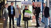 Bild: 2 Millionste Besucher in der Kyffh&auml;user-Therme begr&uuml;&szlig;t!