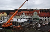 Bild: Am Freimarkt in Hettstedt entsteht ein Jobcenter des Landkreises Mansfeld-S&uuml;dharz.
