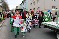Bild: N&auml;rrinnen und Narren trotzen Wetter (1)