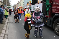 Bild: N&auml;rrinnen und Narren trotzen Wetter (1)