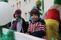 Bild: N&auml;rrinnen und Narren trotzen Wetter (1)