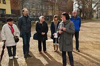 Bild: Die Landr&auml;tin, Dr. Angelika Klein, unterstrich, dass heute wieder weltweit 60 Millionen Menschen auf der Flucht vor Krieg, Gewalt, Hunger und Terror sind.