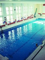 Bild: Das Hallenbad des Klubhauses Hettstedt.
