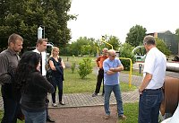 Bild: Nordh&auml;user Wissenschaftler zu Besuch an der Hochschule Merseburg